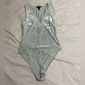 Small bodysuit mint velvet